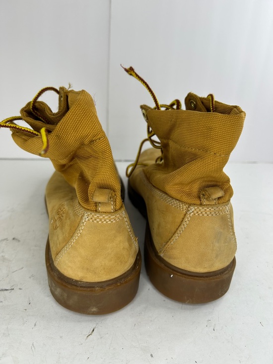 Timberland Wheat and Yellow Nubuck Lace-Up Work Boot main image 2